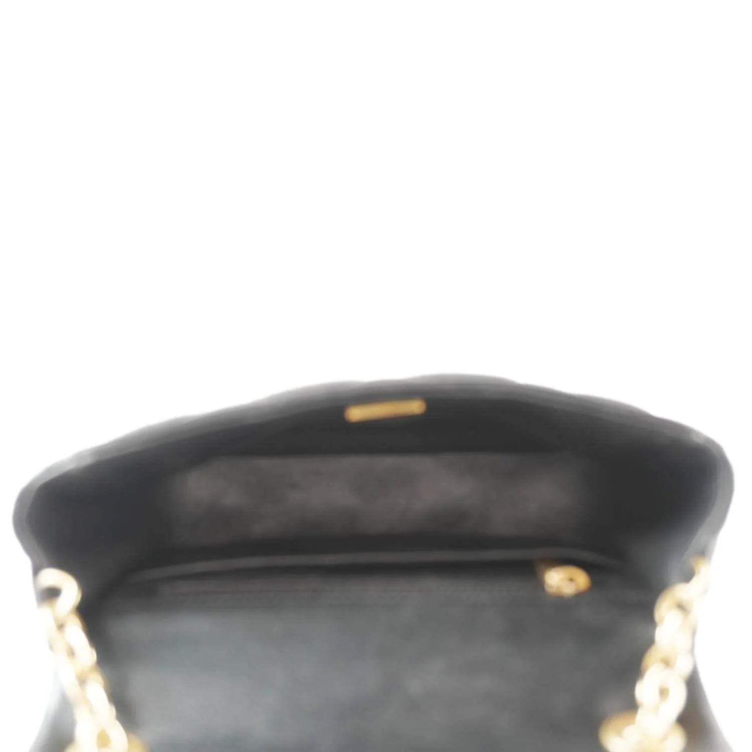 CHANEL Enamel Pearl Charm Me Square Flap Mini Quilted Lambskin Leather Crossbody Bag Black - Image 12