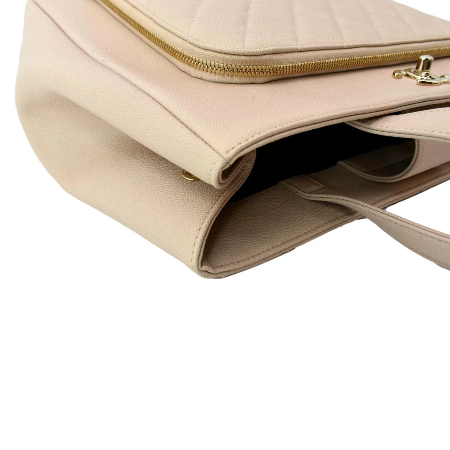 CHANEL Business Affinity Large Leather Shopping Tote Beige  - Hot Deals - Image 6