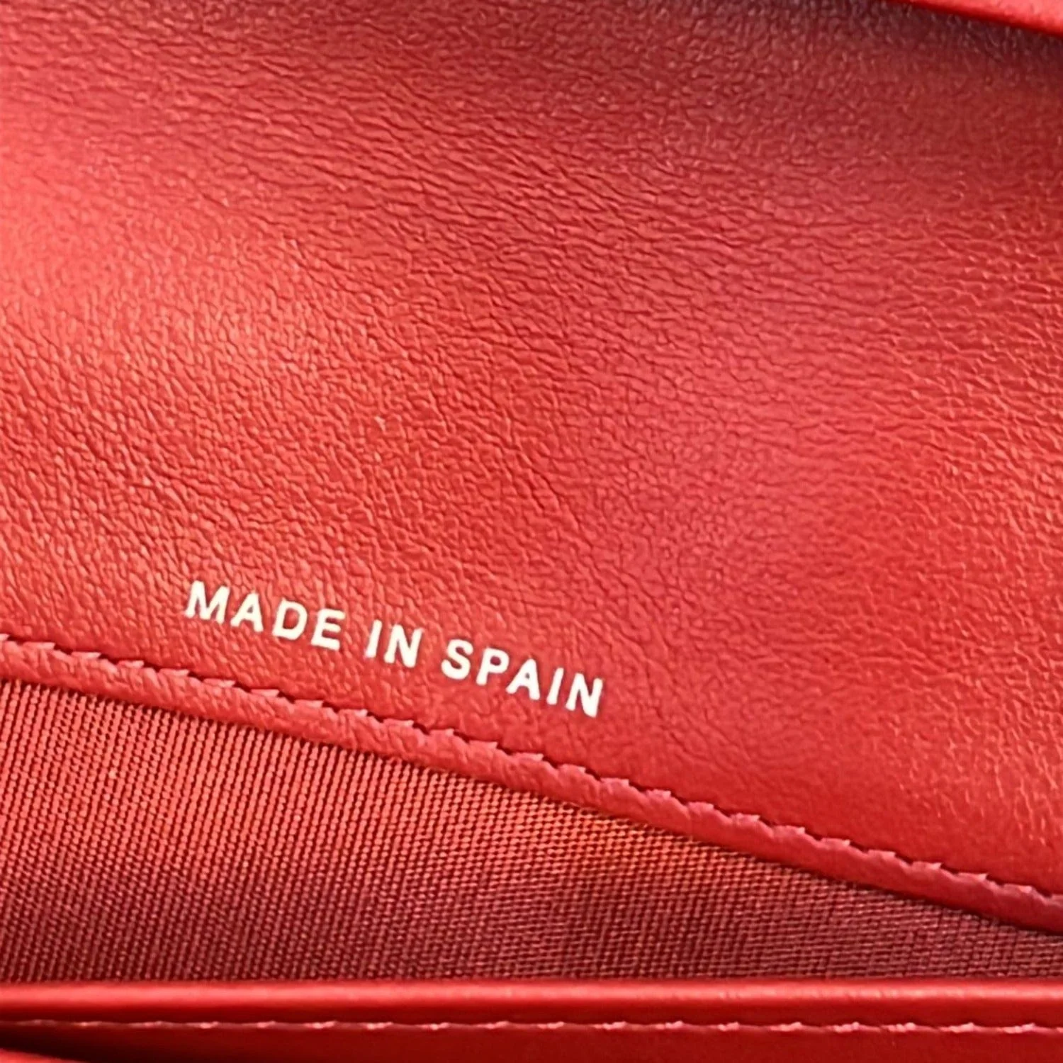 CHANEL Women Long Flap Chevron Leather Wallet Red - Image 12