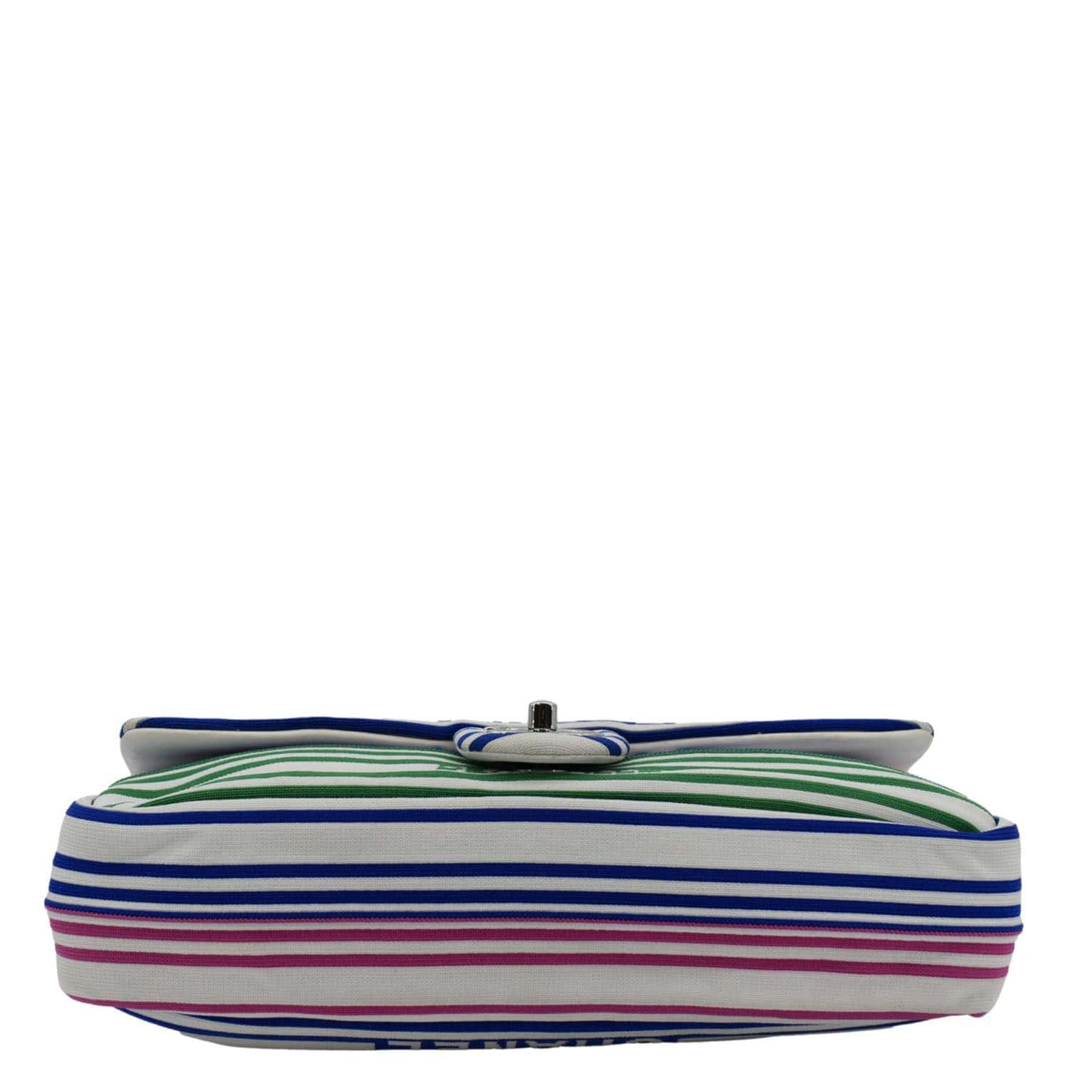 CHANEL Venise Biarritz Flap Mixed Fibers Shoulder Bag Multicolor - Image 10