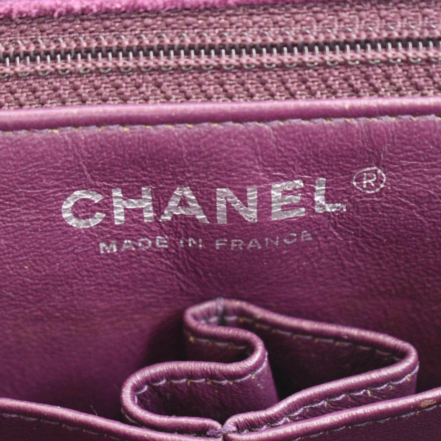 CHANEL Pagoda Flap Suede Leather Shoulder Bag Purple - Image 11