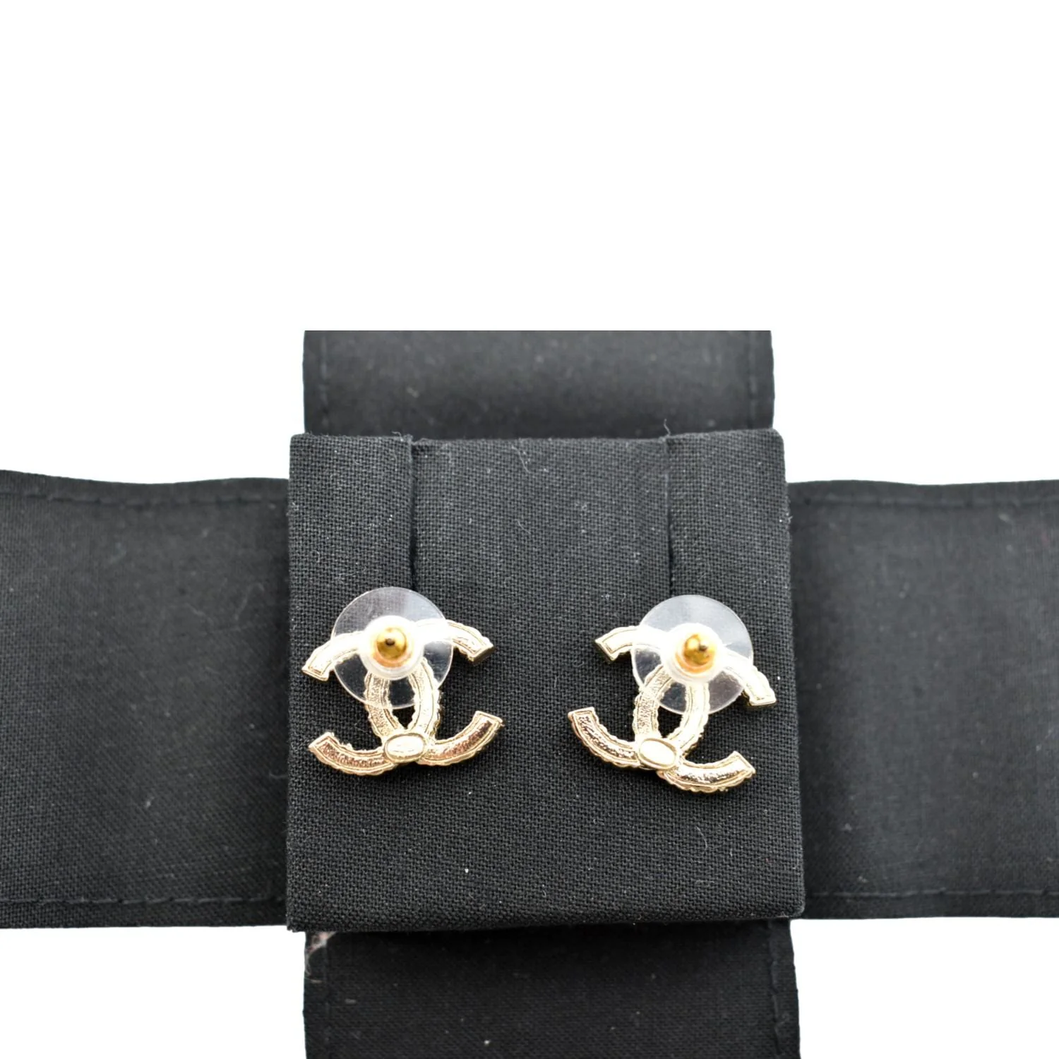 CHANEL CC Over The Rainbow Crystal Earring Gold Multicolor - Image 5