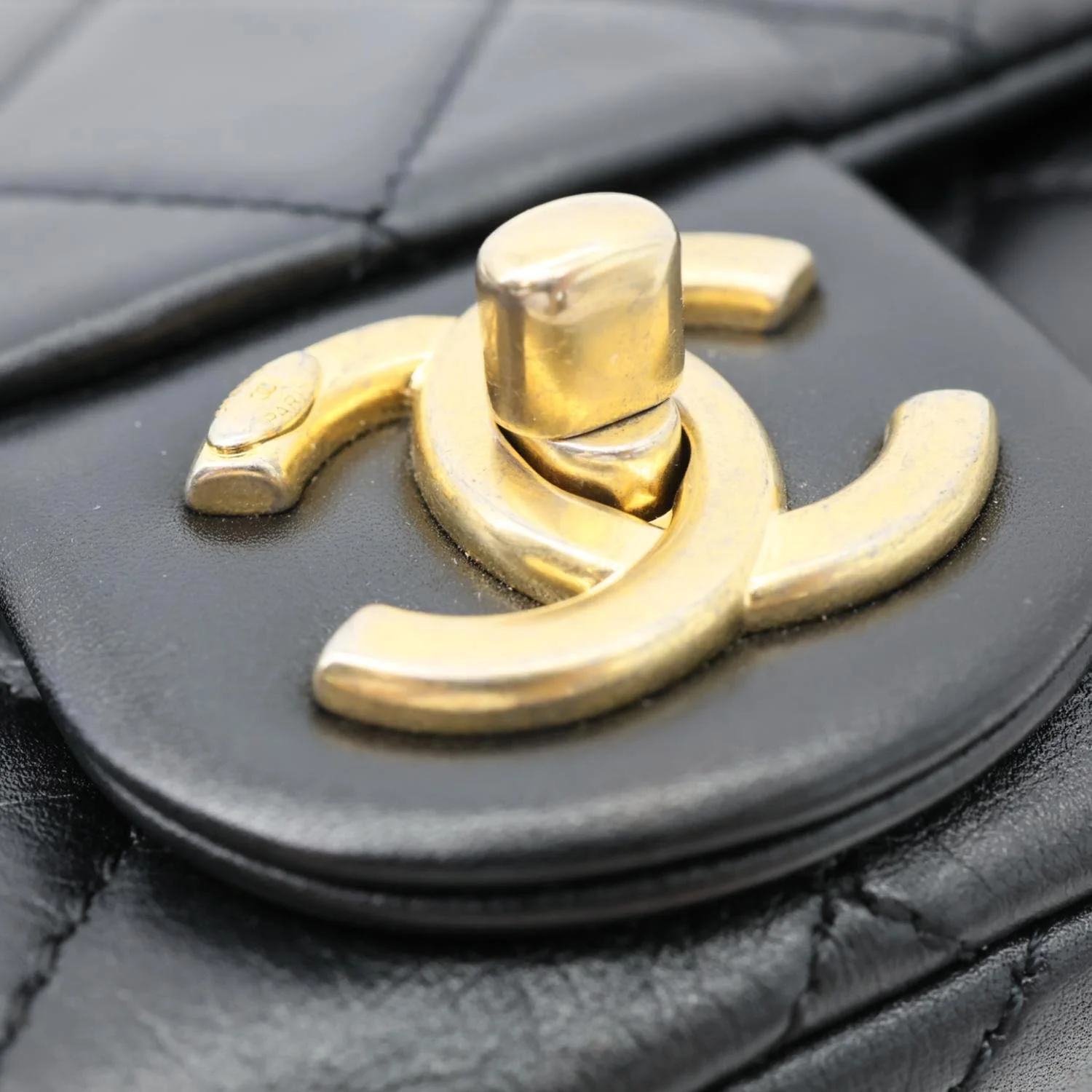 CHANEL Crystal Pearls Rectangular Flap Mini Quilted Leather Chain Crossbody Bag Black - Image 12