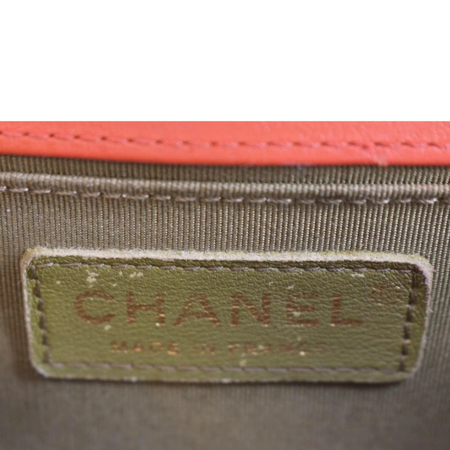 CHANEL Boy Flap Quilted Leather Shoulder Bag Red - Image 12