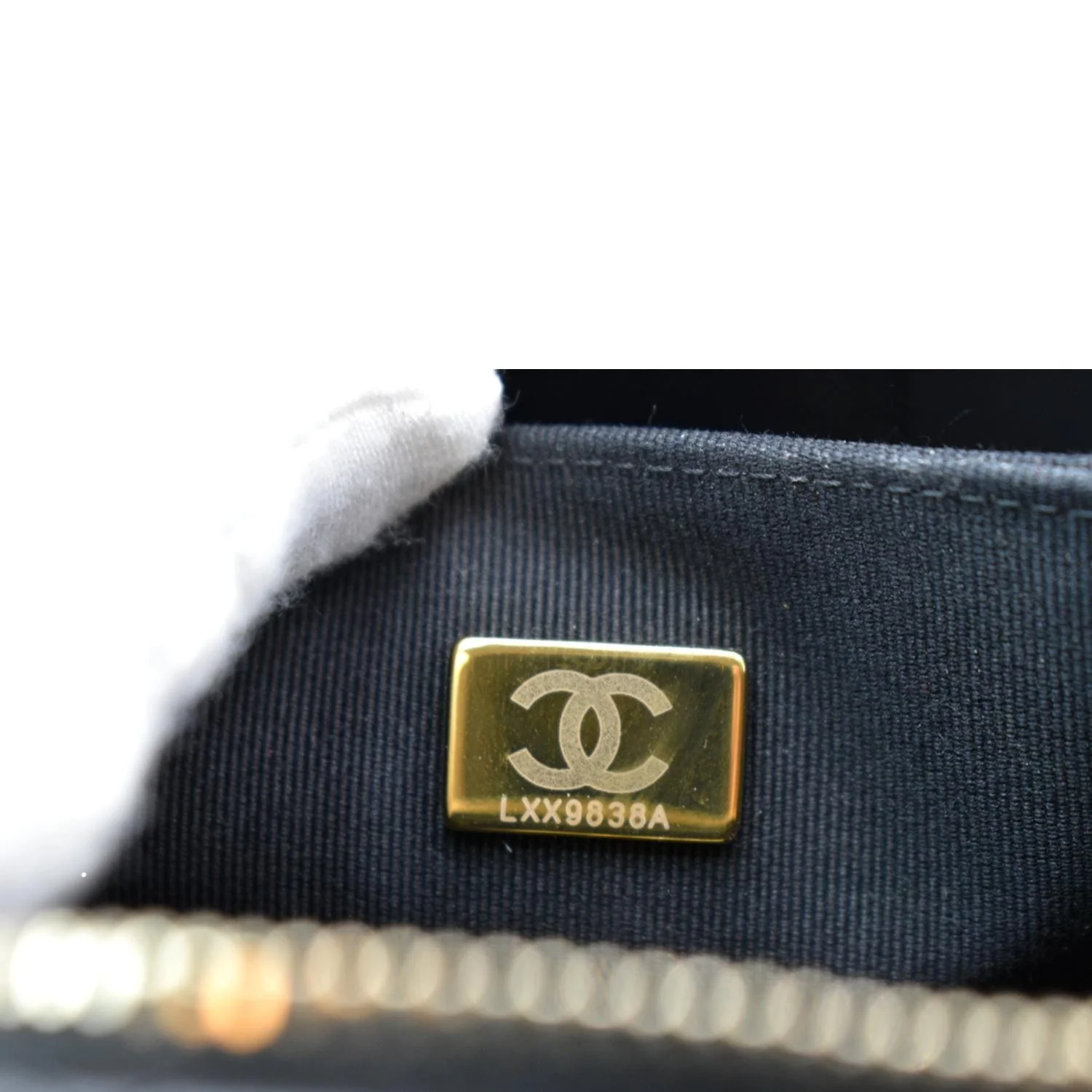 CHANEL Sac Vanity Caviar Leather Shoulder Bag Black - Hot Deals - Image 12