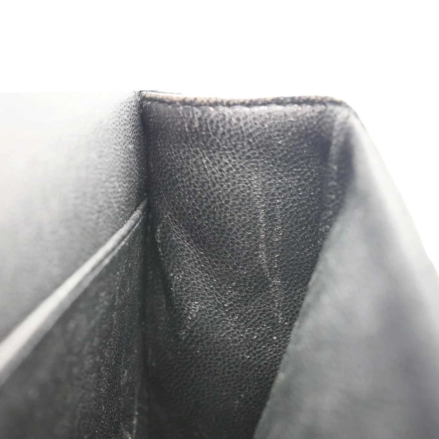 CHANEL Small Classic Flap Quilted Caviar Leather Shoulder Bag Black - Image 11