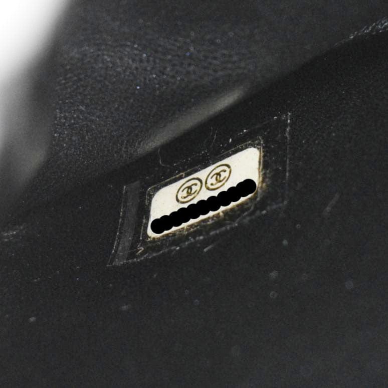 CHANEL Perfect Edge Large Flap Snakeskin Shoulder Bag Black - Image 15