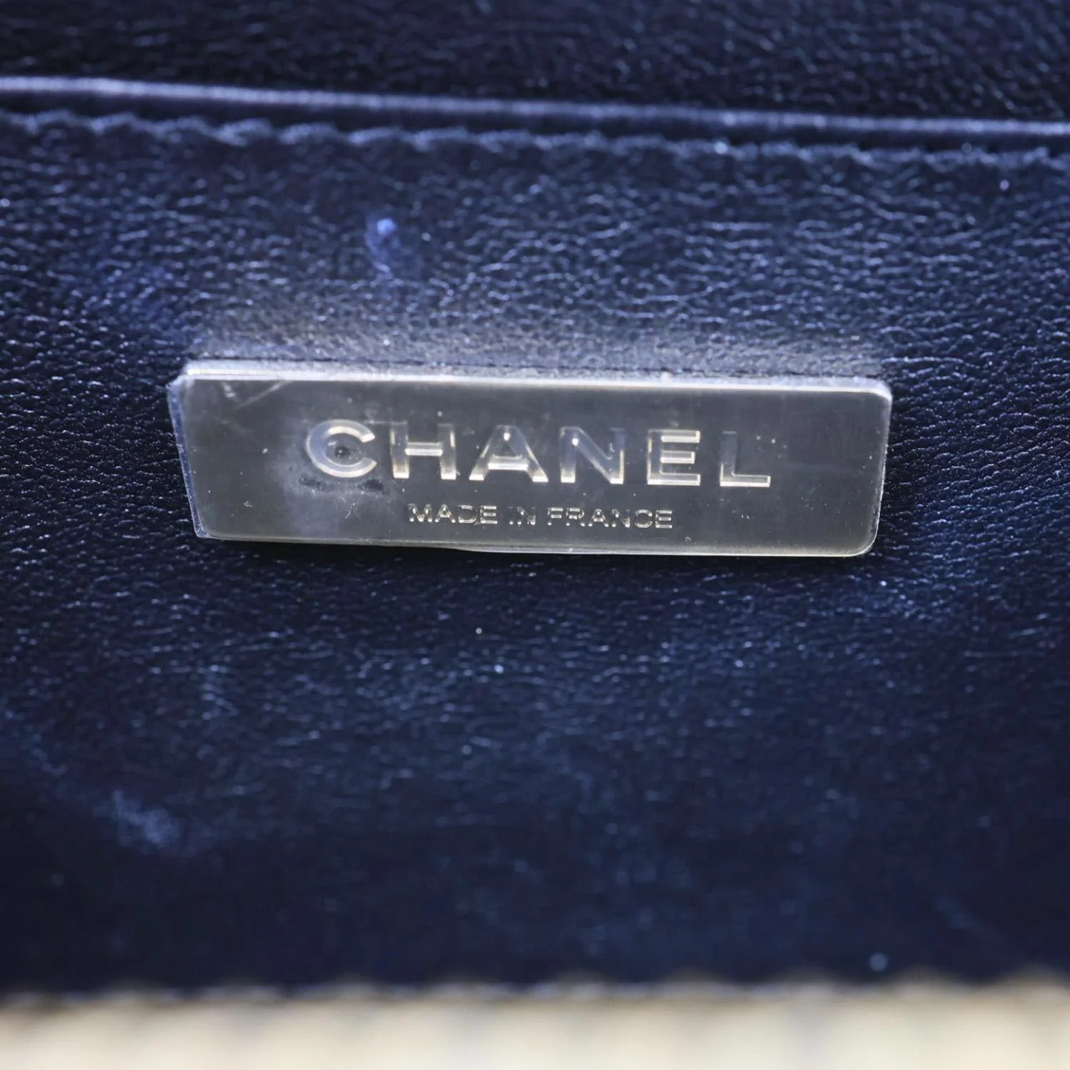 CHANEL Studded Square Quilted Leather Vanity Case Black - Image 14