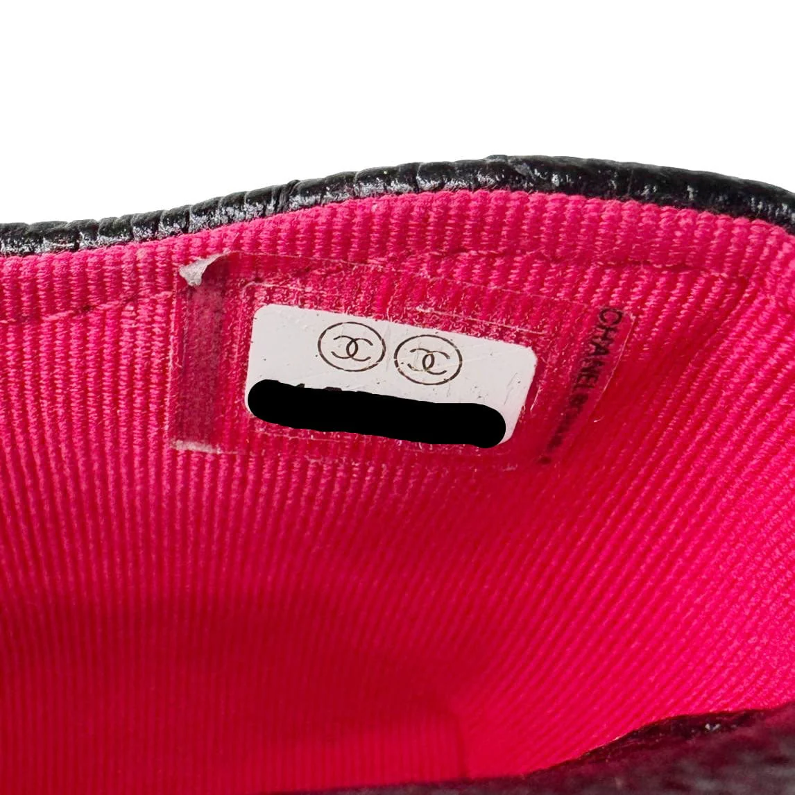 CHANEL Sweetheart CC Chain Quilted Caviar Leather Belt Bag Black - Image 12
