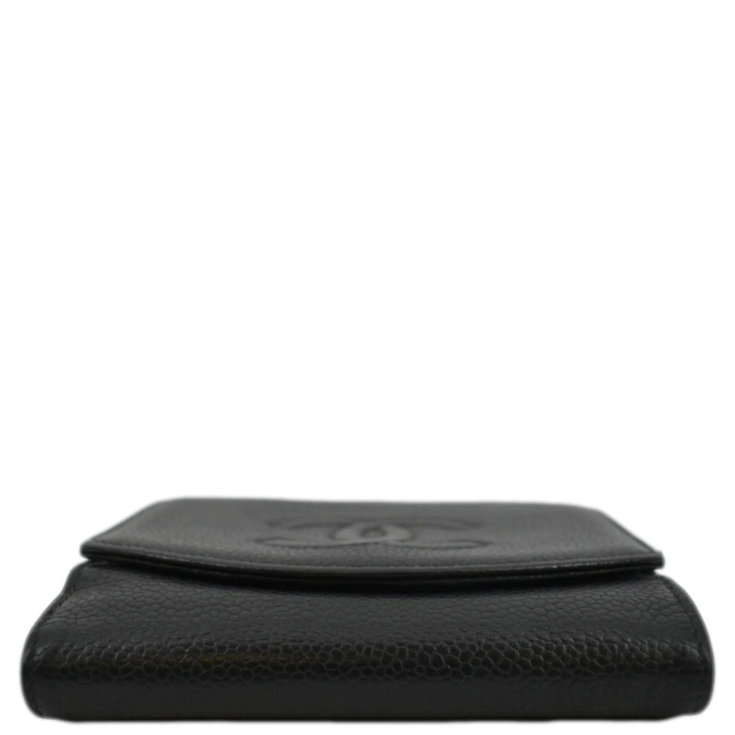 CHANEL Timeless CC Flap Caviar Leather Wallet Black - Image 10