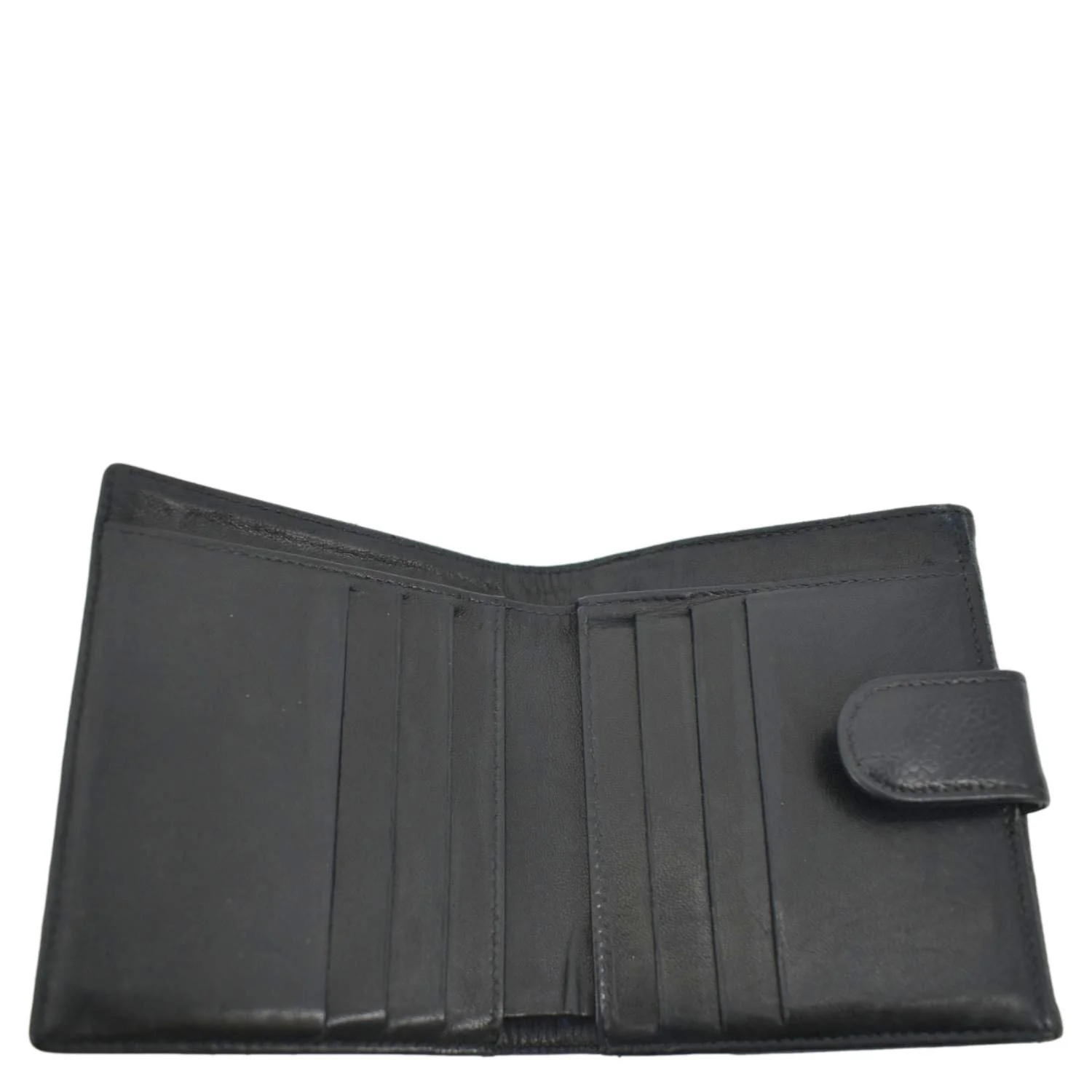 CHANEL Timeless CC Flap Caviar Leather Wallet Black - Image 11