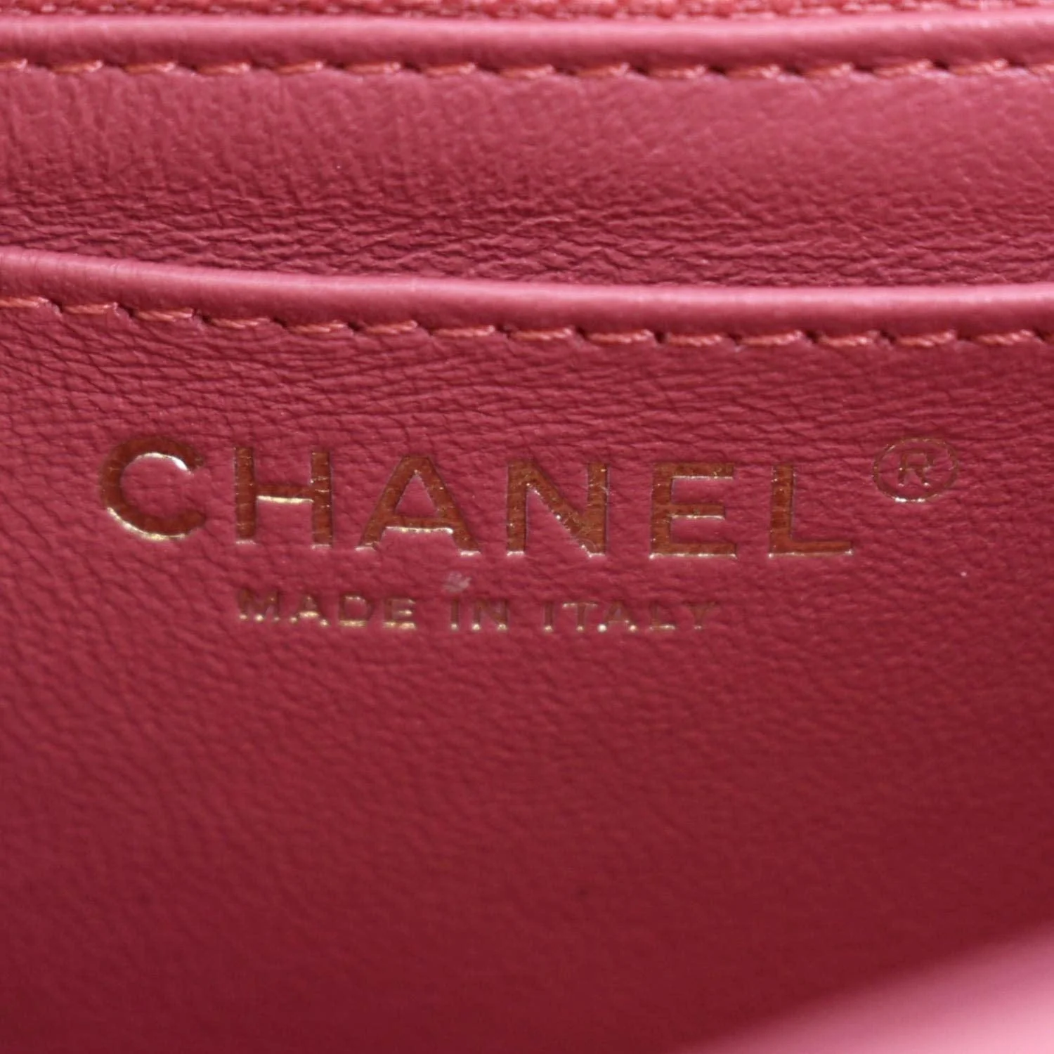 CHANEL Timeless Classic Square Flap Chevron Calfskin Leather Crossbody Bag Pink - Image 11