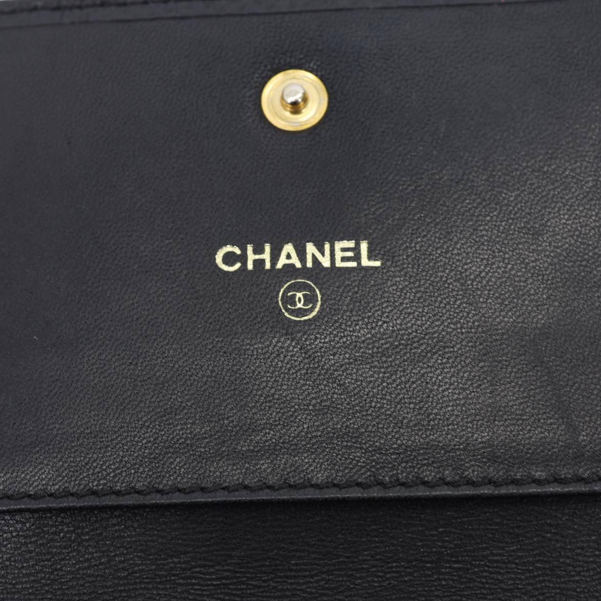 CHANEL Timeless CC Caviar Leather Wallet Black - Image 11
