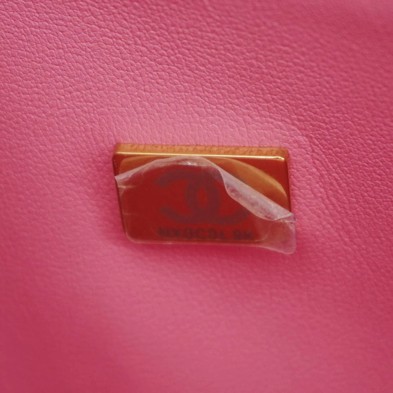 CHANEL Rectangular Flap Medium Quilted Tweed Shoulder Bag Pink - Image 19