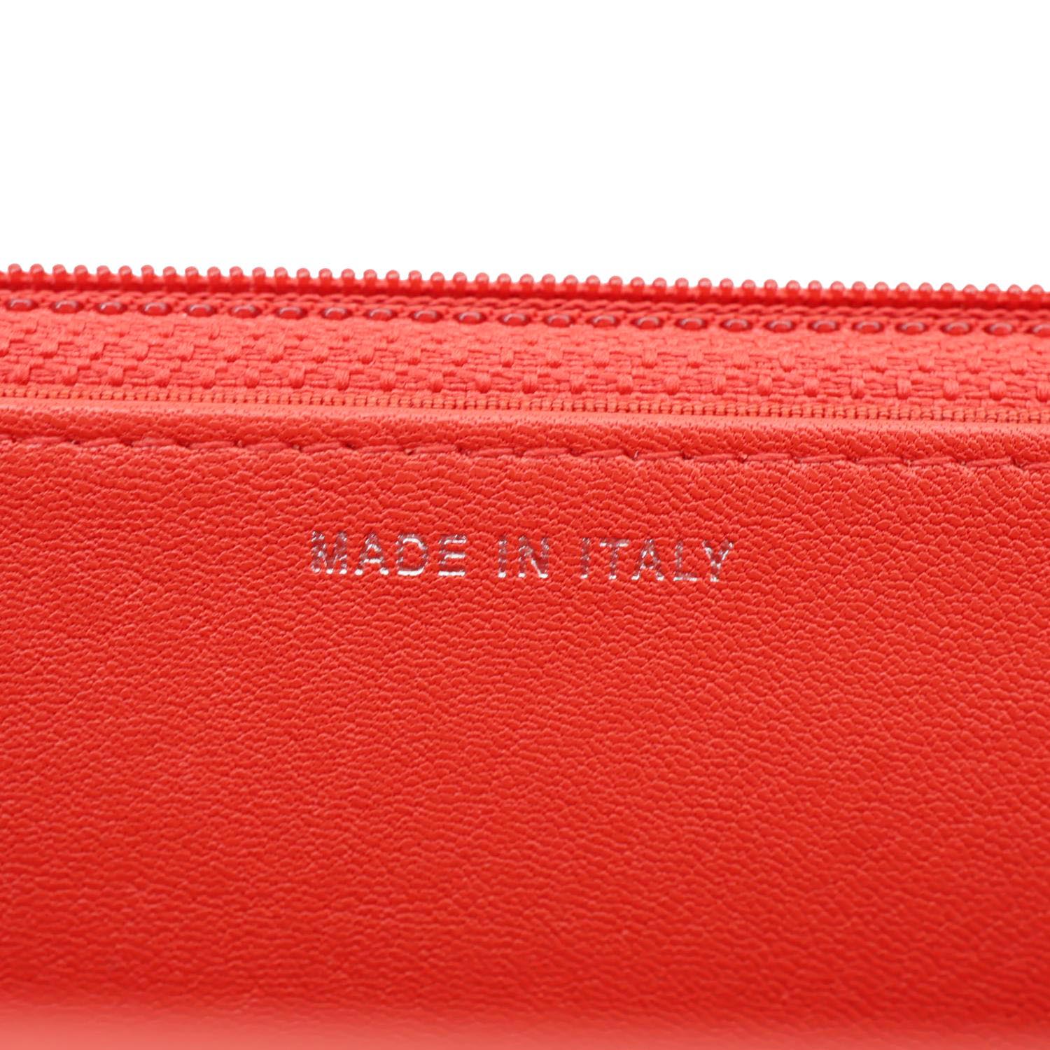 CHANEL Urban Companion Grained Calfskin Leather WOC Crossbody Bag Red - Image 11