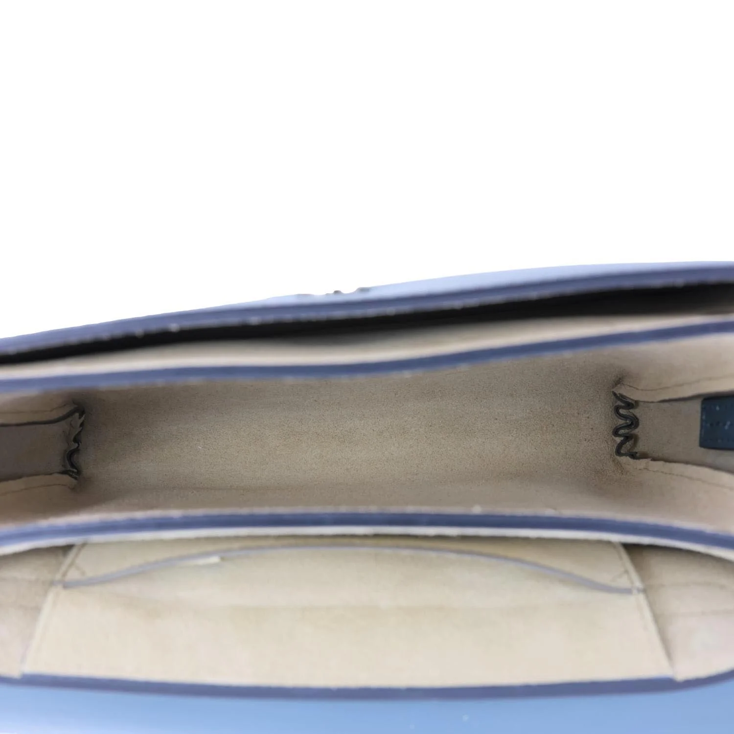 CHLOE Faye Small Suede Shoulder Bag Blue - Image 11