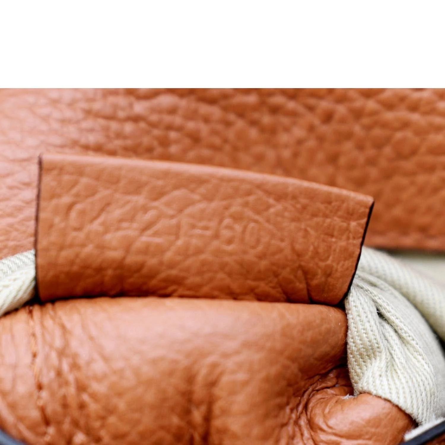 CHLOE Marcie Leather Crossbody Bag Orange - Image 14