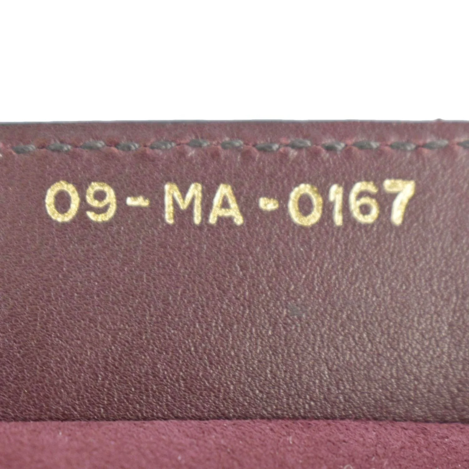 CHRISTIAN DIOR D Fence Calfskin Leather Saddle Bag Purple - Image 12