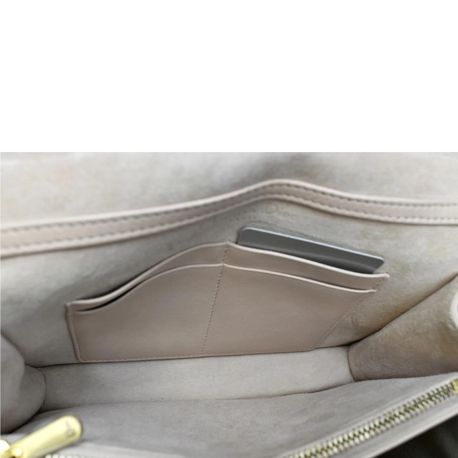 CHRISTIAN DIOR Dioraddict Quilted Lambskin Leather Crossbody Bag Dusty Pink - Image 11