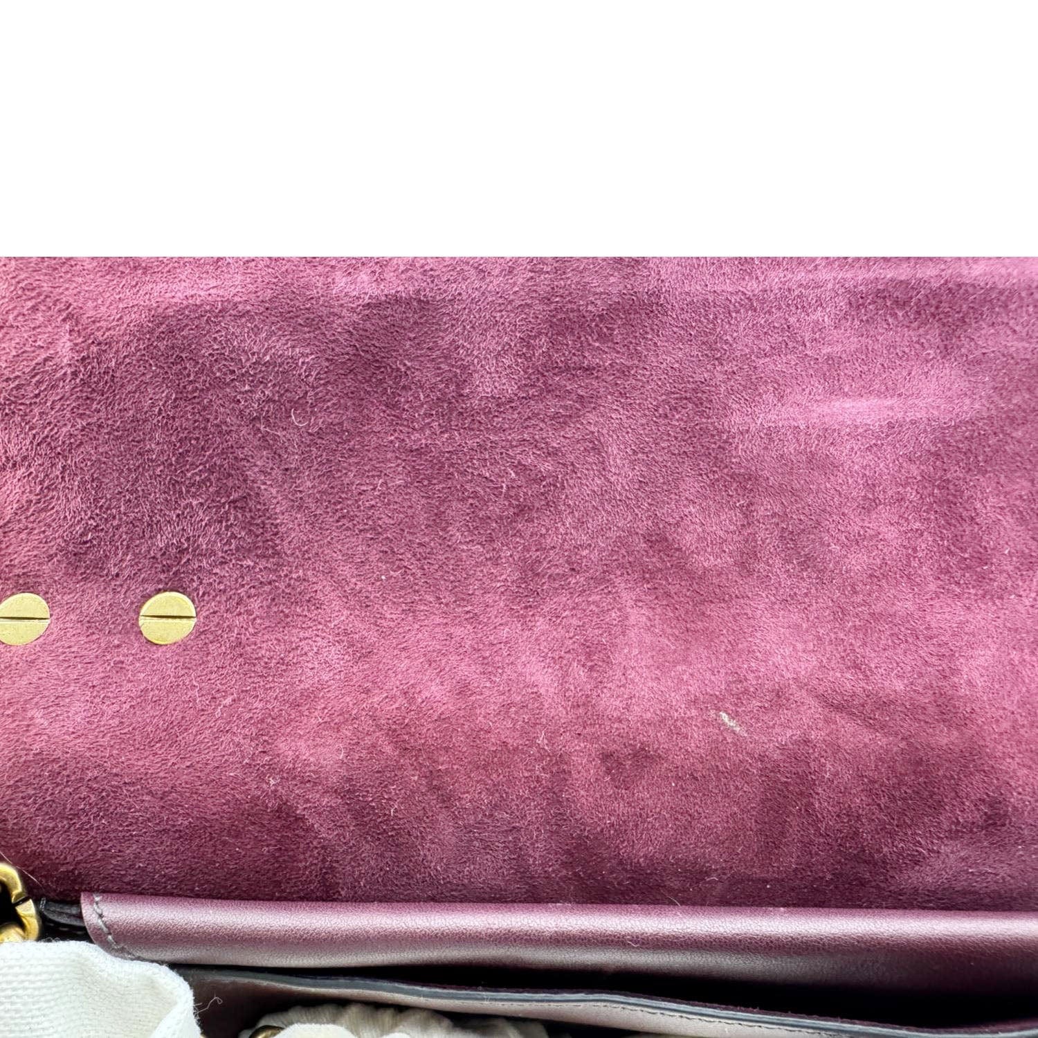 CHRISTIAN DIOR J'Adior Flap Medium Leather Chain Shoulder Bag Burgundy - Image 16