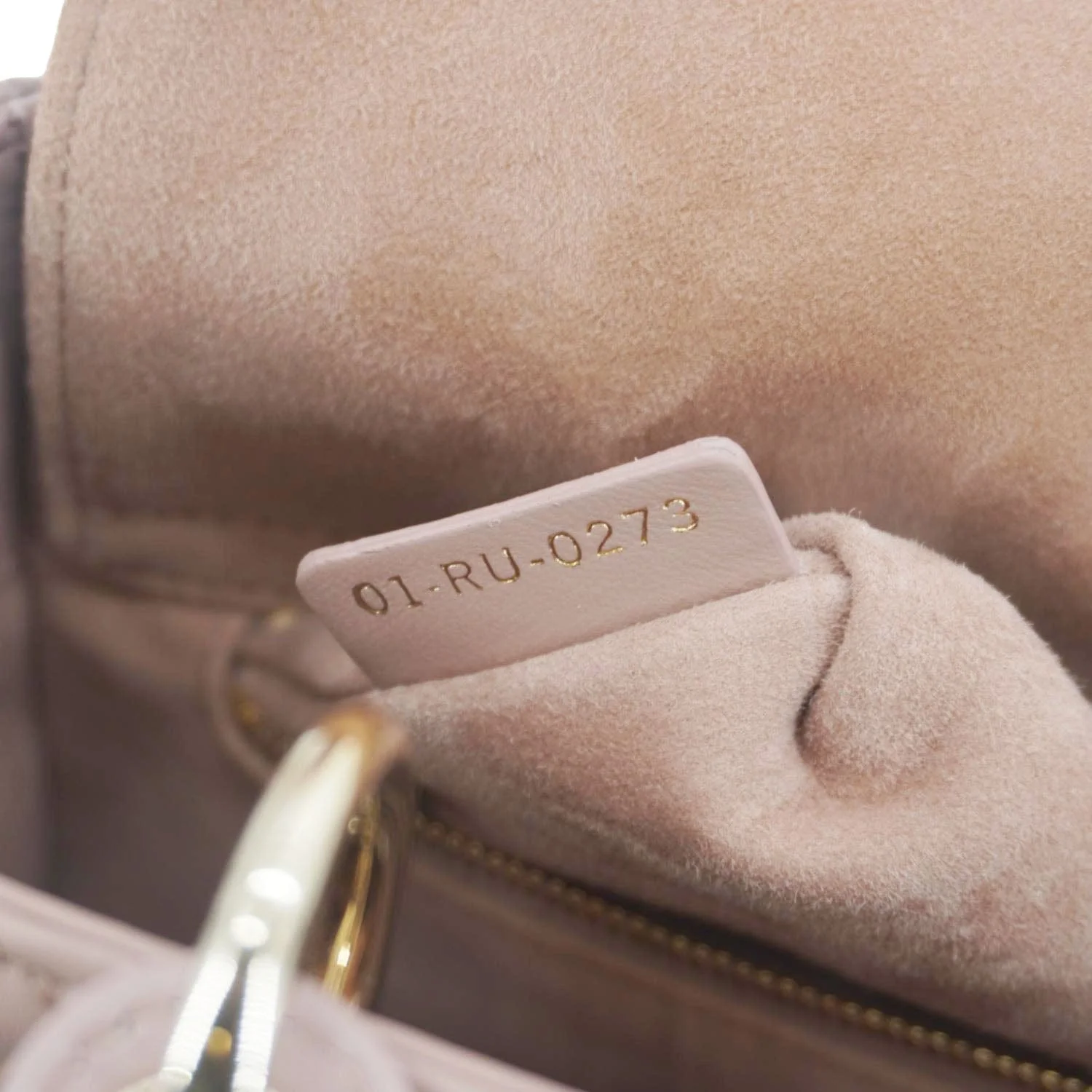 CHRISTIAN DIOR Lady Dior Medium Cannage Leather Crossbody Bag Rose Pink - Image 16