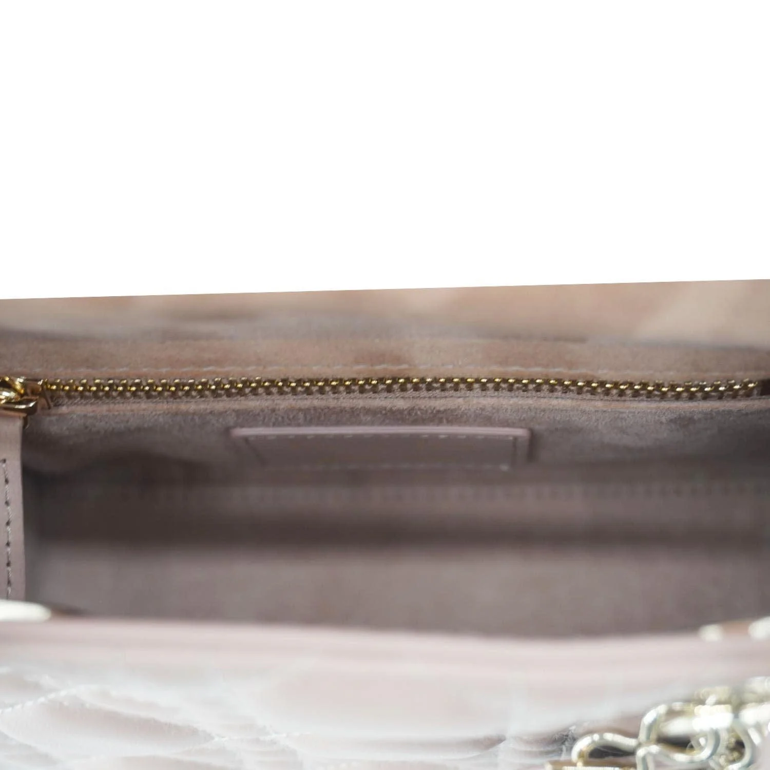 CHRISTIAN DIOR Lady Dior Mini Cannage Leather Crossbody Bag Rose - Image 13