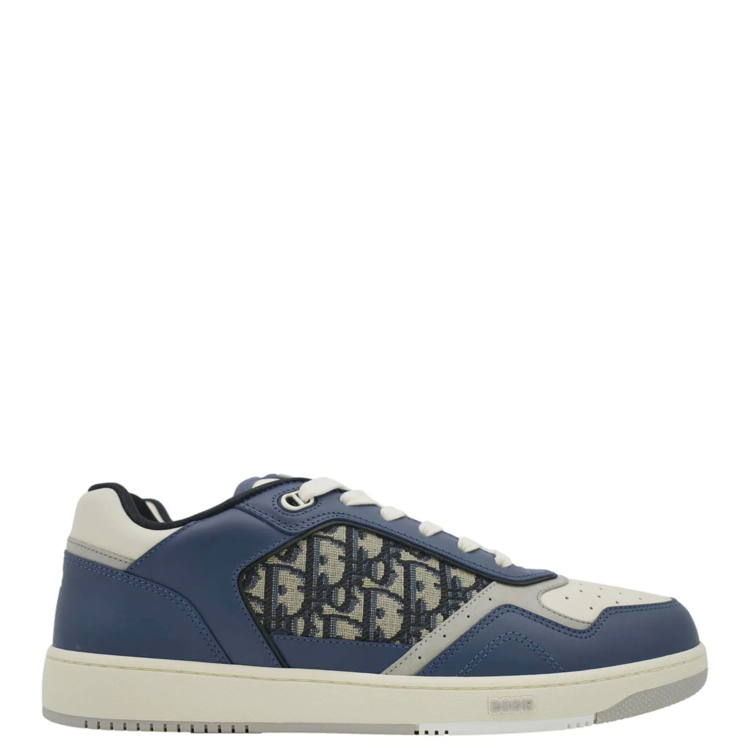 CHRISTIAN DIOR Low-Top Oblique Jacquard Sneaker Grey - Image 5