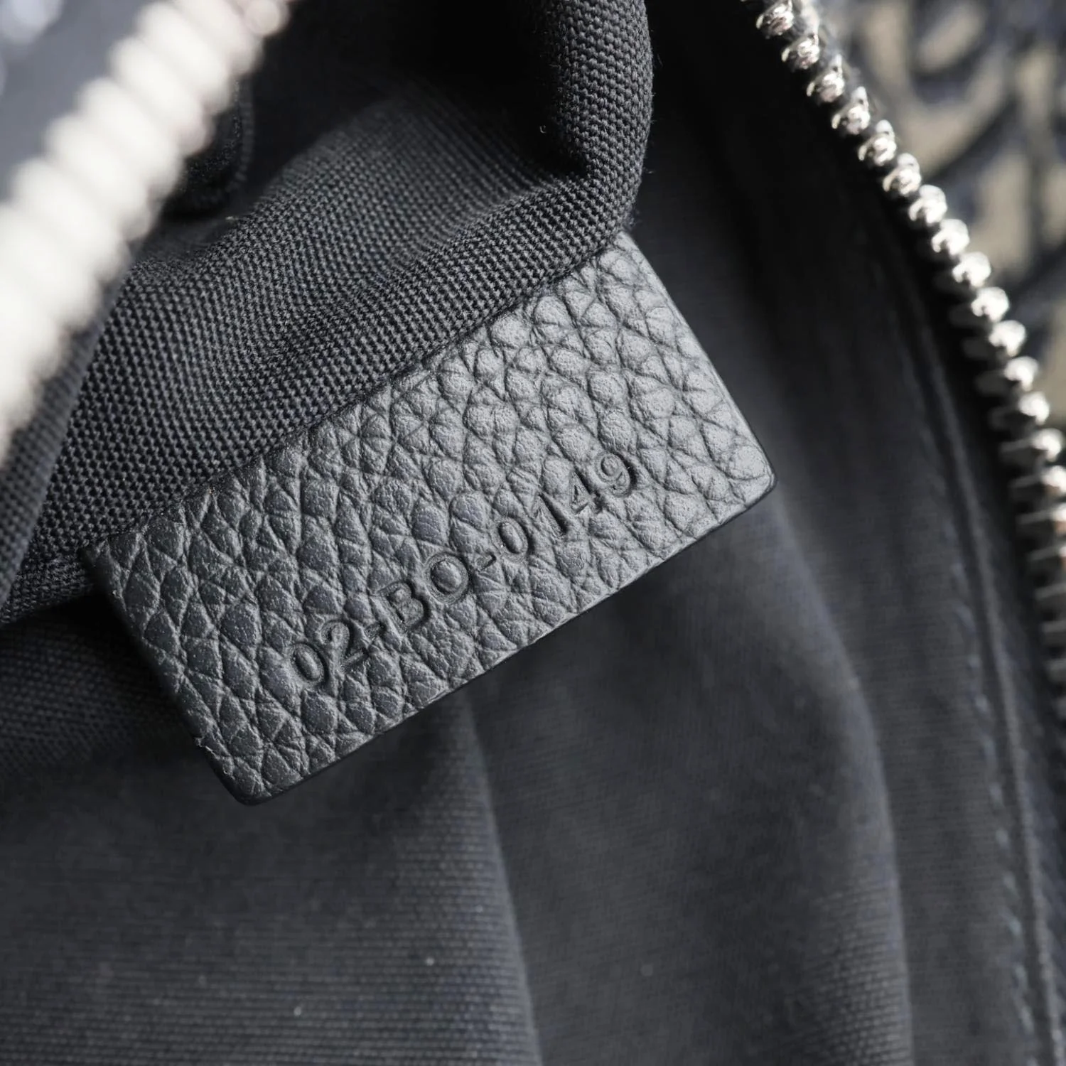 CHRISTIAN DIOR Saddle Oblique Jacquard Crossbody Bag Grey - Image 13
