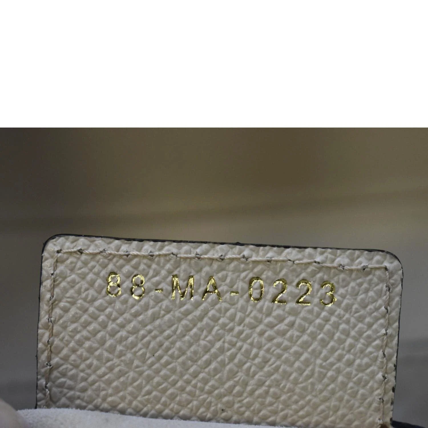 CHRISTIAN DIOR Saddle Grained Calfskin Leather Satchel Shoulder Bag Caramel Beige - Image 10