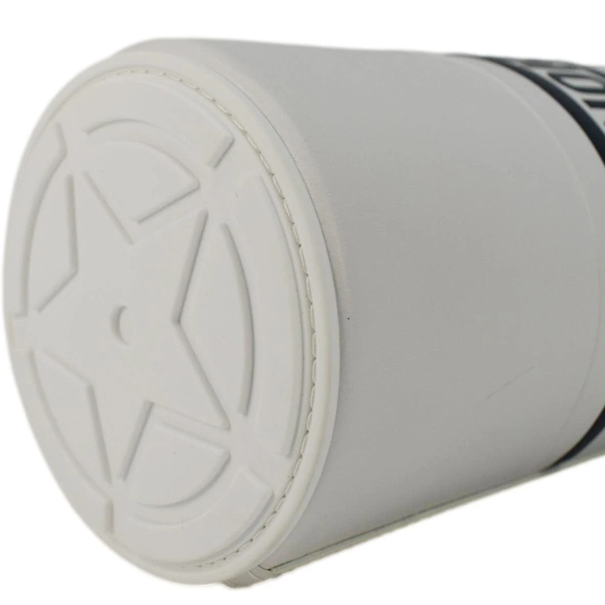 Christian Dior Vibe Bottle Holder Printed Leather Crossbody Bag White - Image 5