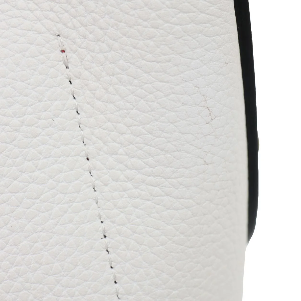 CHRISTIAN LOUBOUTIN Carasky Stud Mini Leather Bucket White - Image 12