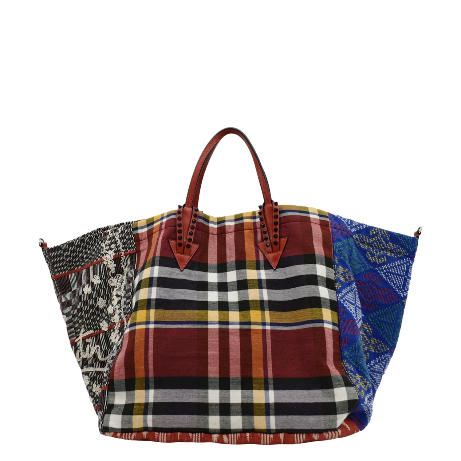 CHRISTIAN LOUBOUTIN Manila Caba Embroidered Jacquard Tote Bag MultIcolor - Image 4