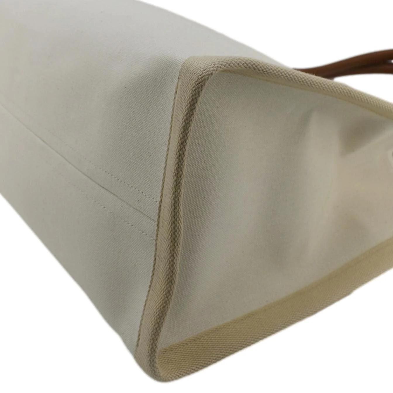 CHRISTIAN LOUBOUTIN Nastroloubi Canvas Tote Bag Off White - Image 8