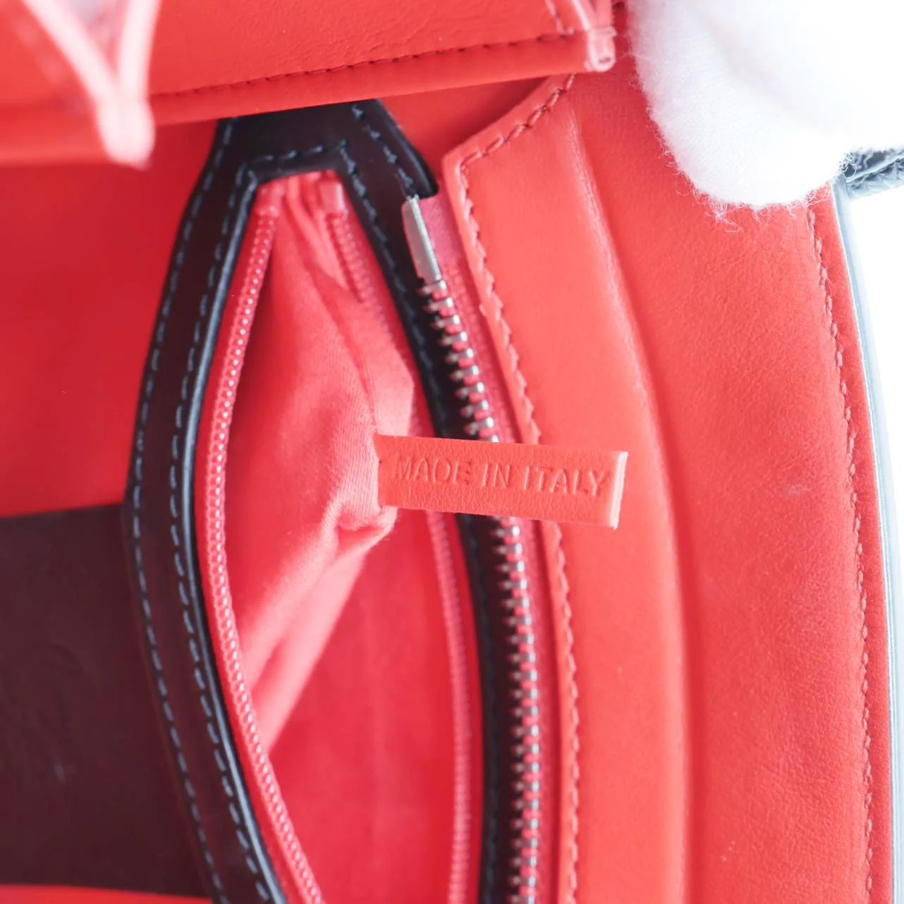 CHRISTIAN LOUBOUTIN Paloma Mini Leather Tote Bag Black - Image 13