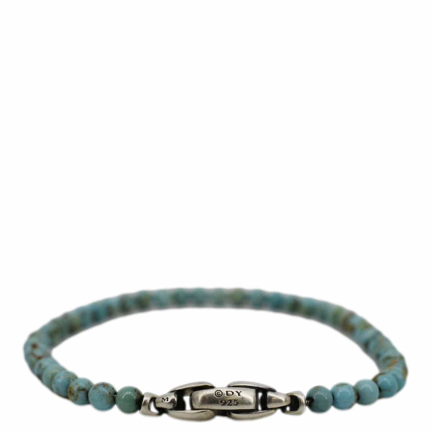 DAVID YURMAN Bijoux Spiritual Beads Bracelet Turquoise Santorini - Image 5