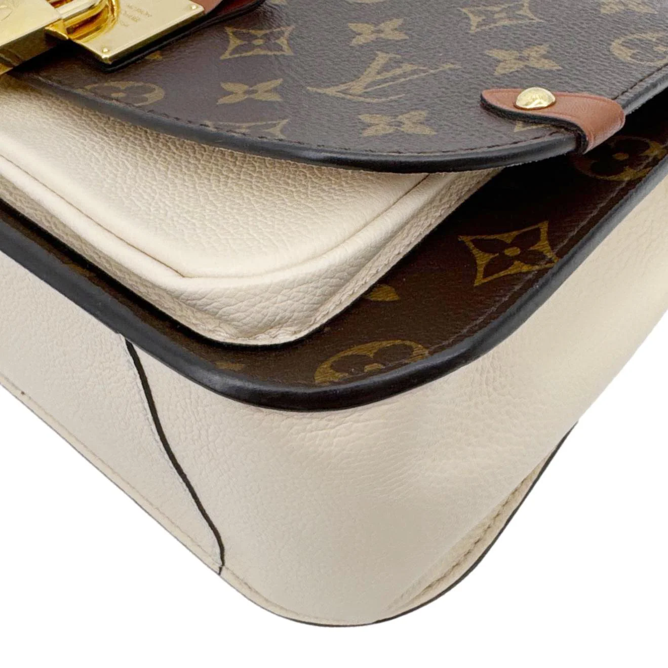 LOUIS VUITTON Vaugirard Monogram Canvas Shoulder Bag Brown - Image 7