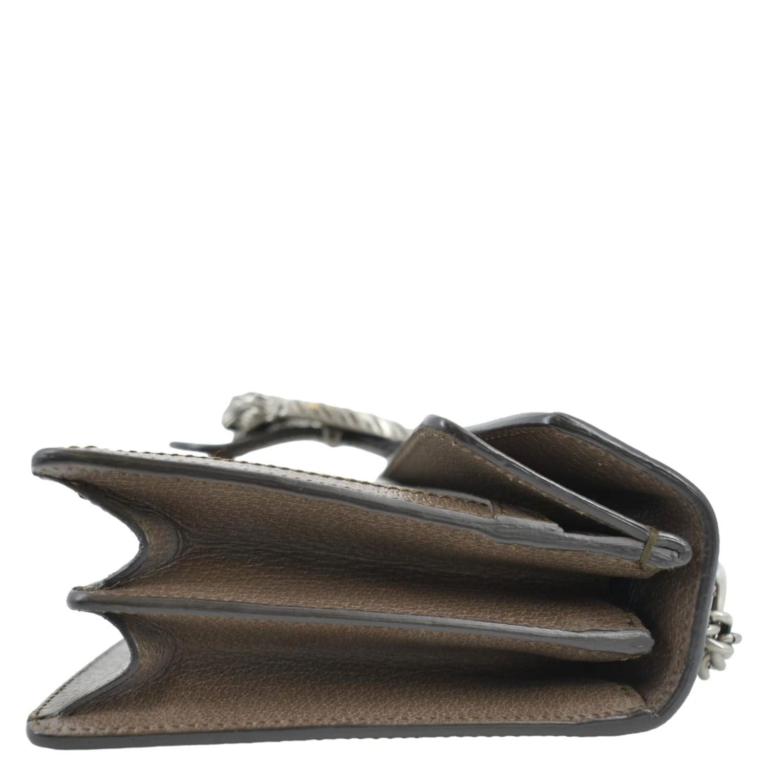 GUCCI Dionysus GG Supreme Top Handle Shoulder Bag Beige 621512 - Image 8
