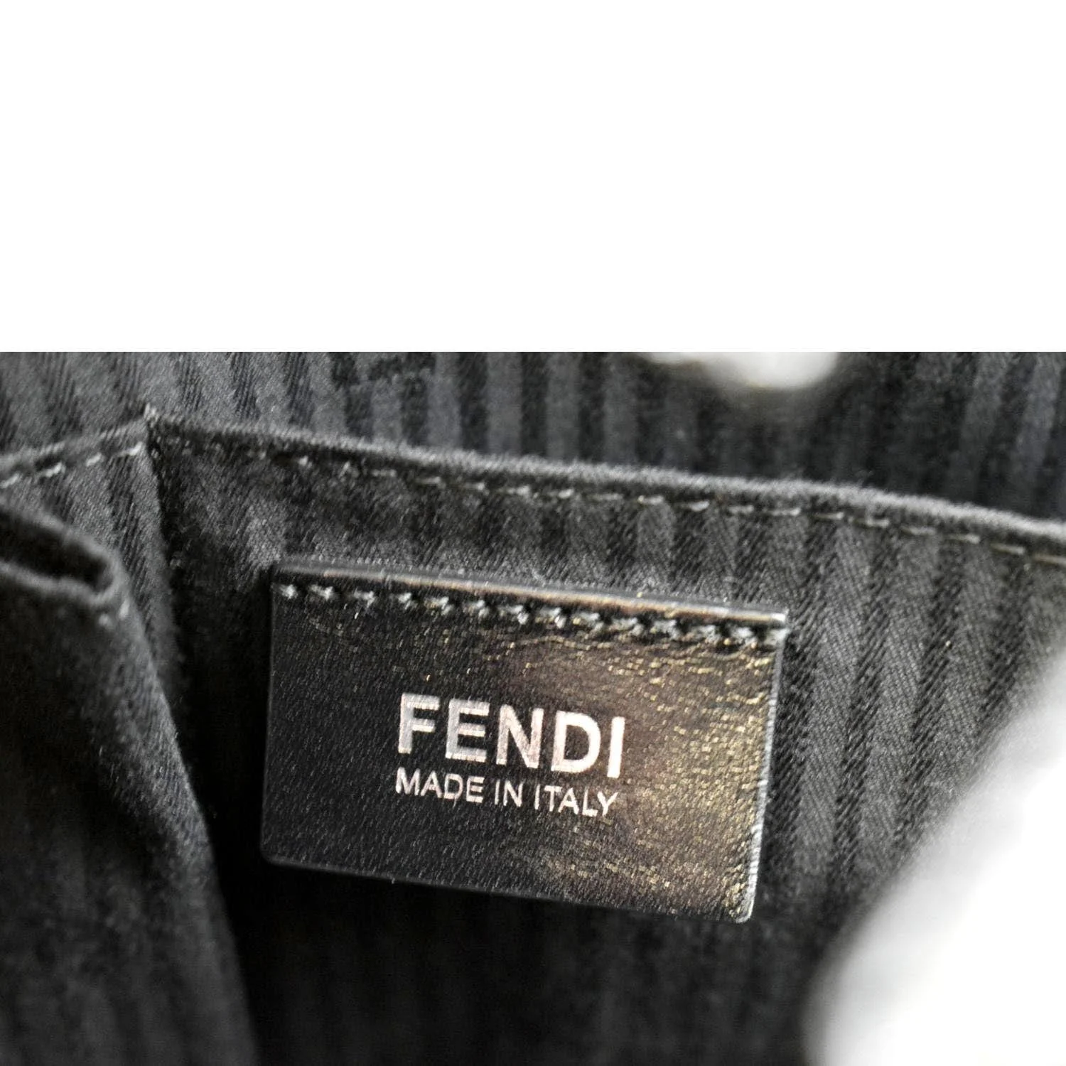 FENDI 2 Jours Patent Leather Shoulder Bag Black - Image 12
