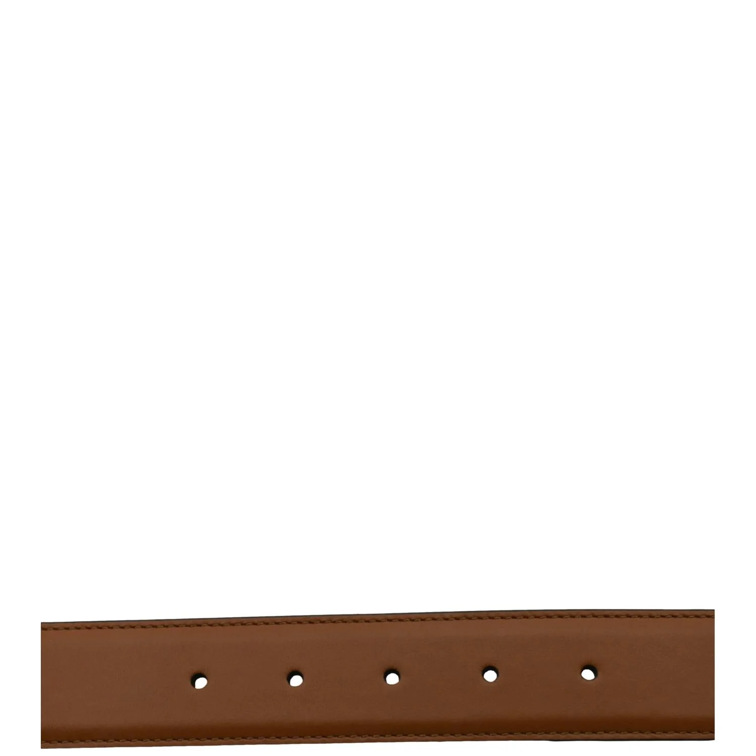 FENDI FF Leather Waist Belt Tan Size 85/34 - Image 6
