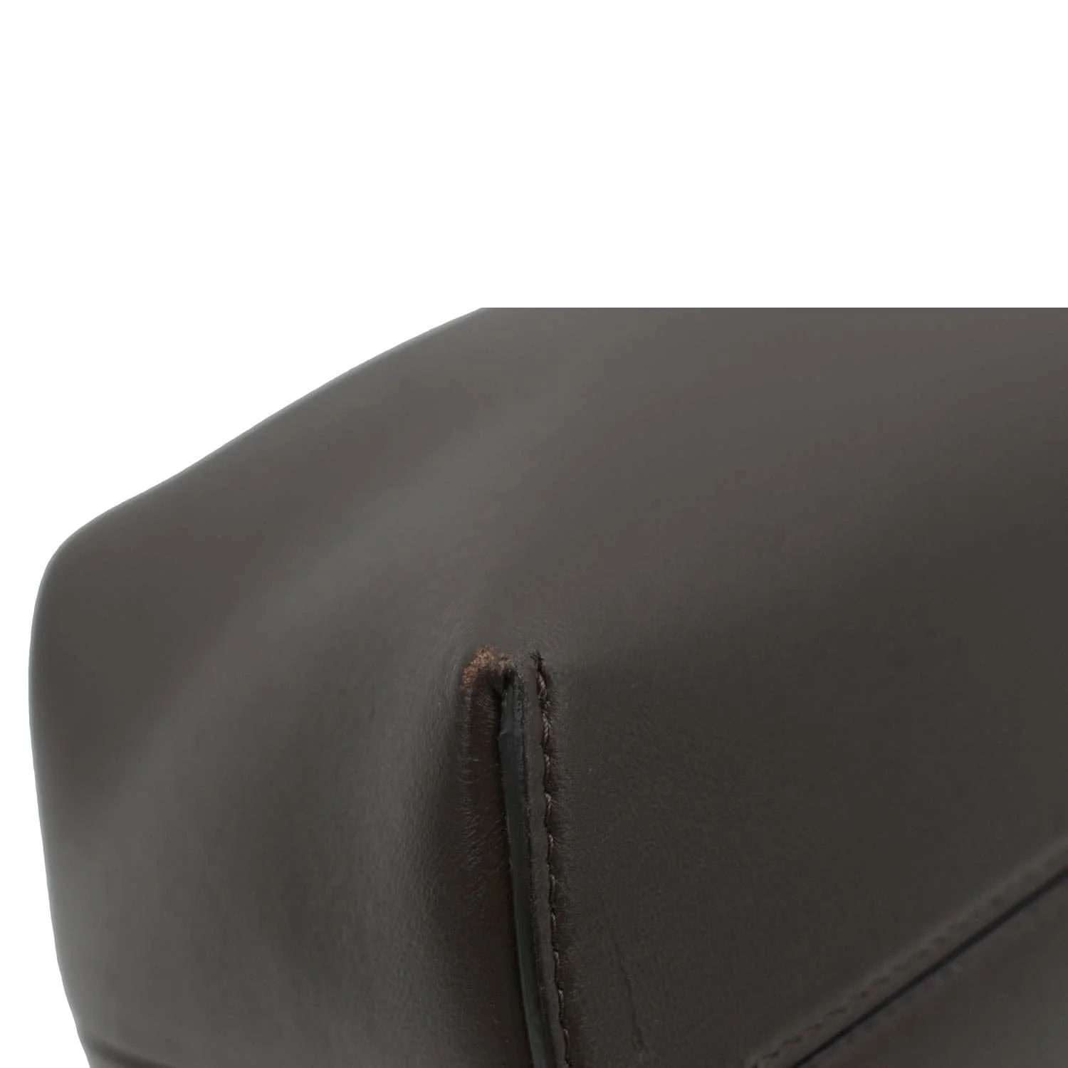FENDI First Medium Leather Shoulder Bag Dark Brown - Image 9