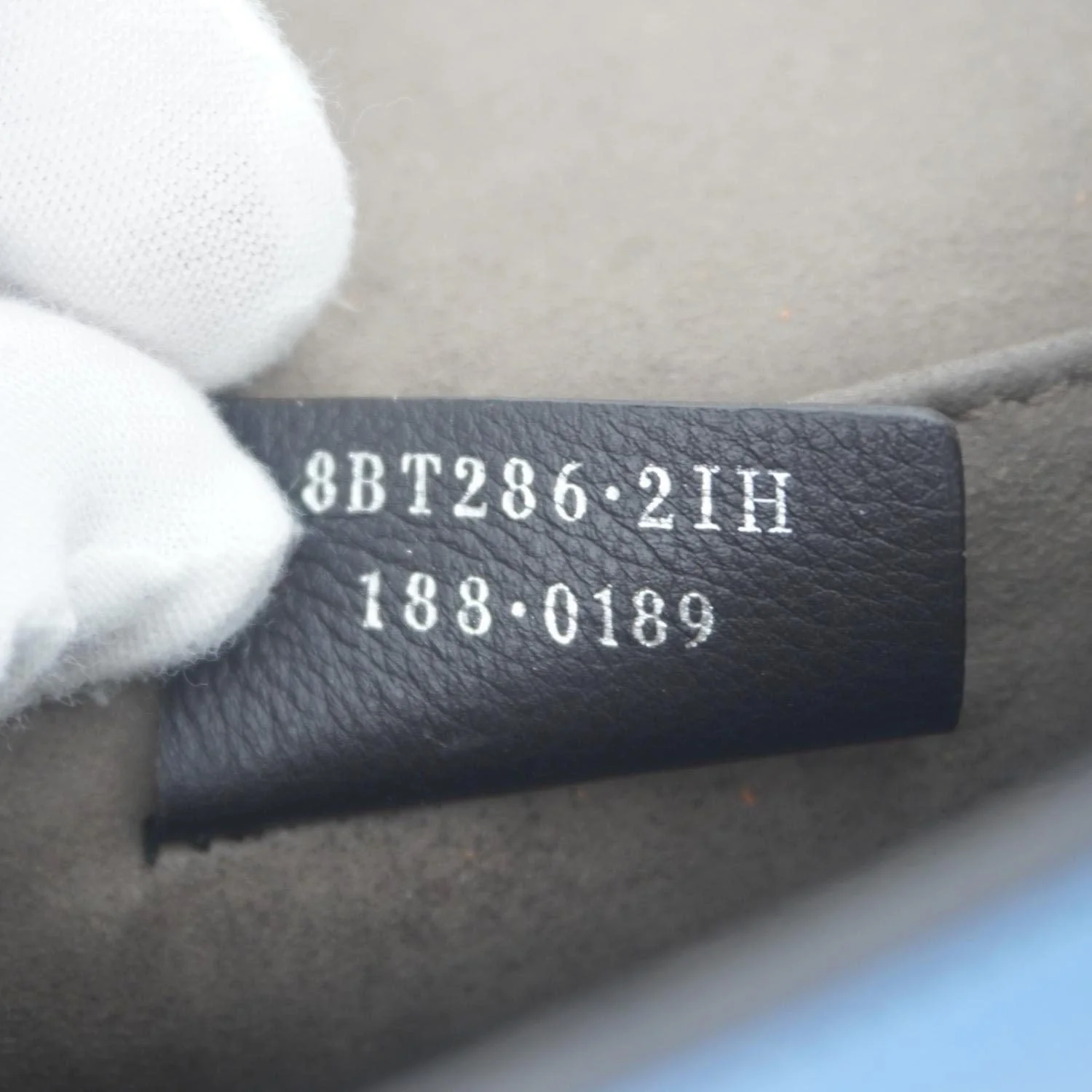 FENDI Kan I F Logo Small Leather Crossbody Bag Blue - Image 15