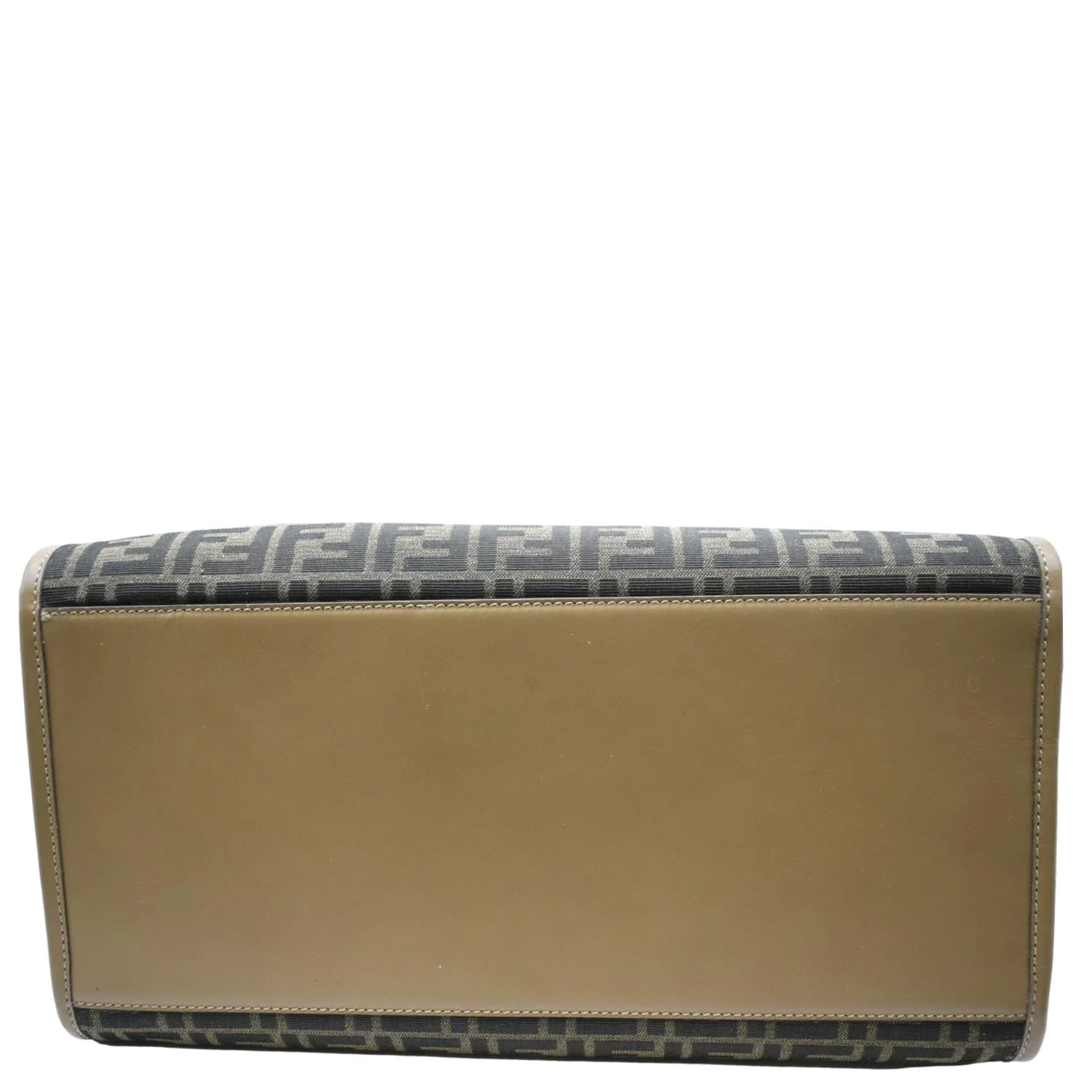 FENDI Sunshine Monogram Canvas Tote Bag Brown - Image 9