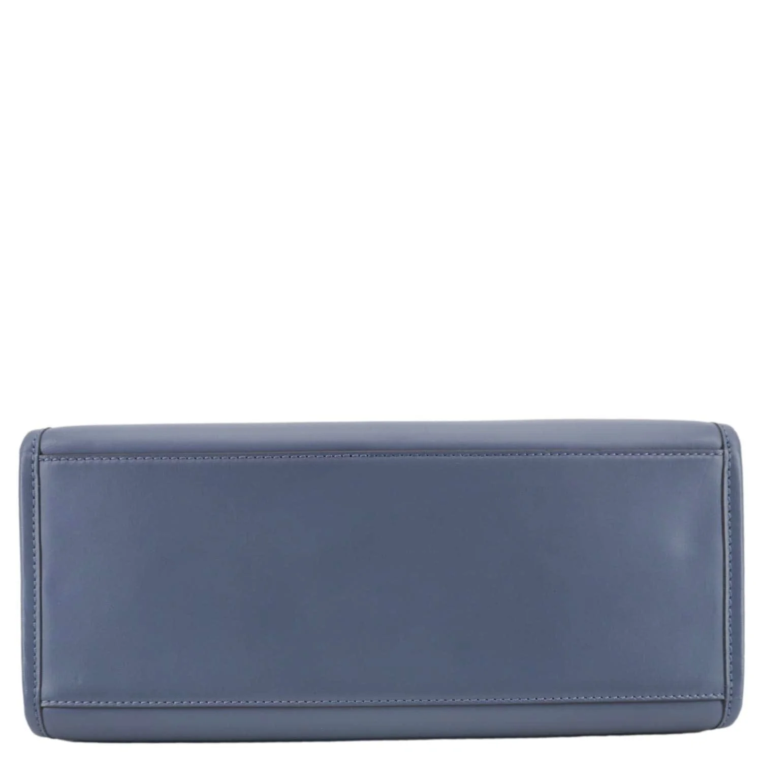 FENDI Sunshine Leather Crossbody Tote Bag Blue - Image 11