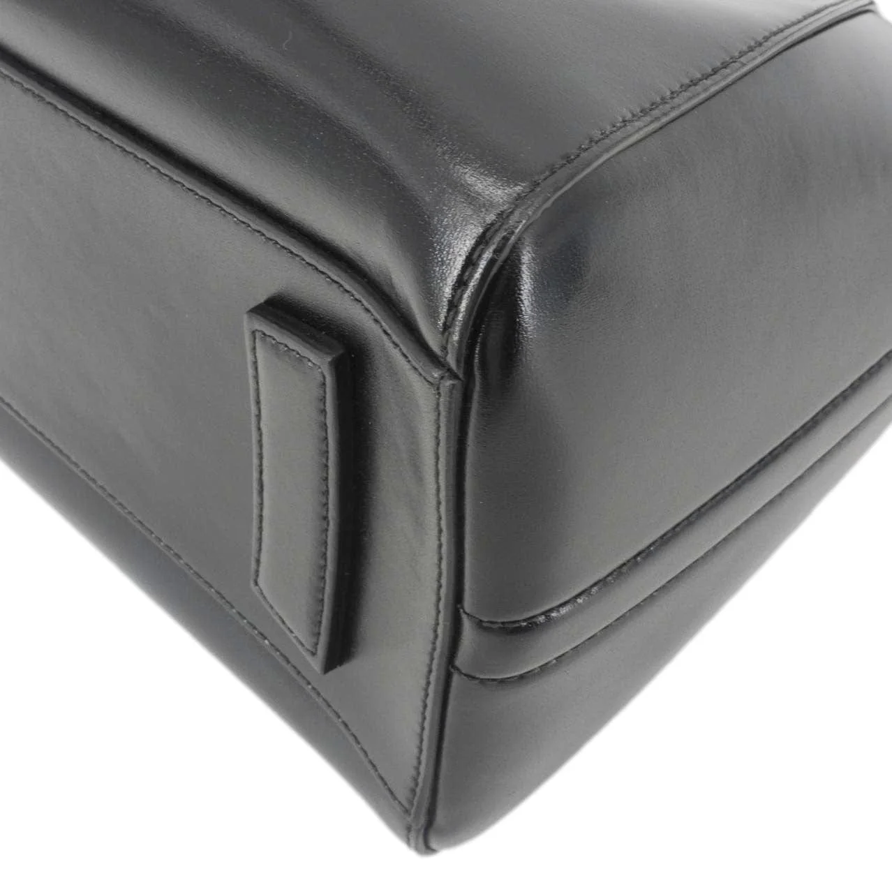 GIVENCHY Antigona Small Box Calfskin Leather Satchel Shoulder Bag Black - Image 7