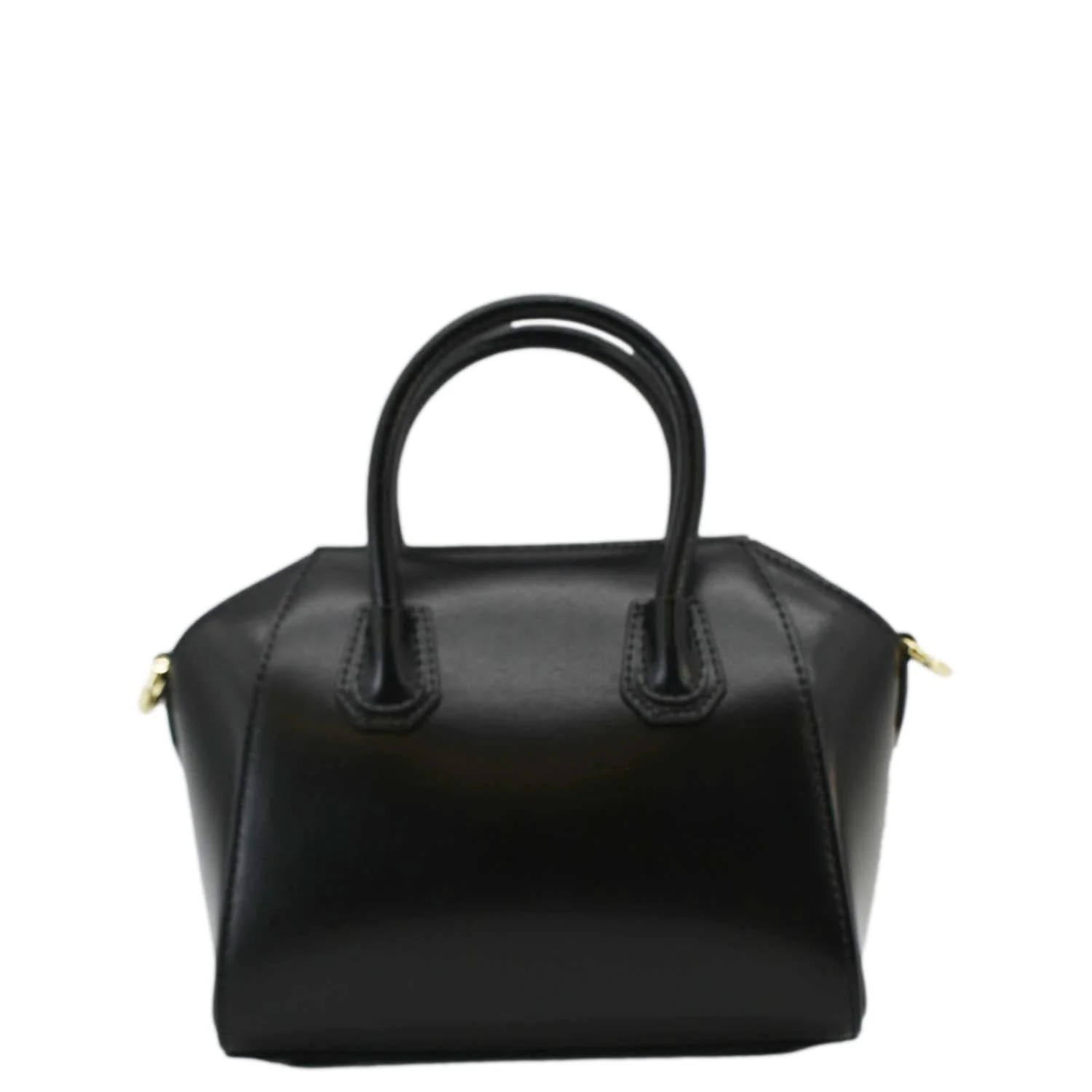 GIVENCHY Antigona Leather Shoulder Bag Black - Image 4