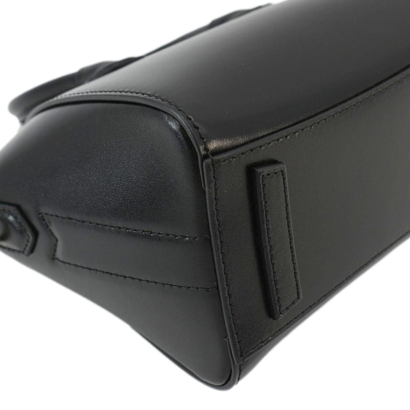 GIVENCHY Antigona Leather Shoulder Bag Black - Image 9