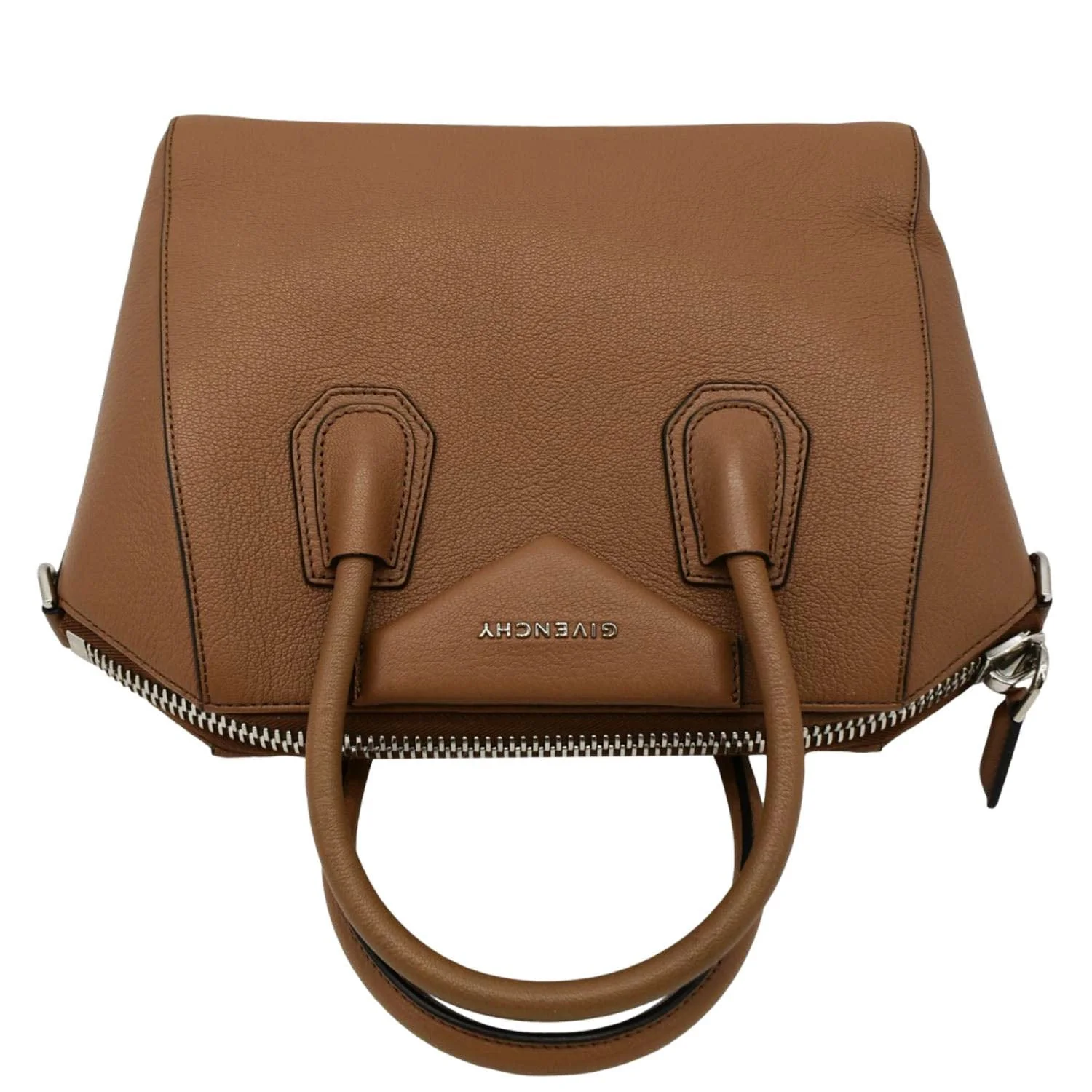 GIVENCHY Antigona Small Leather Satchel Shoulder Bag Brown - Image 5