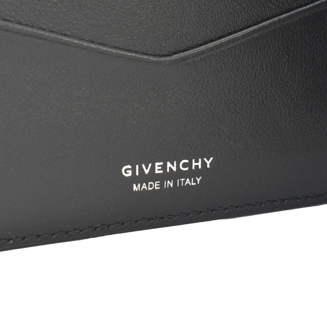 GIVENCHY Calfskin 4G Leather Bifold Wallet Black - Image 11