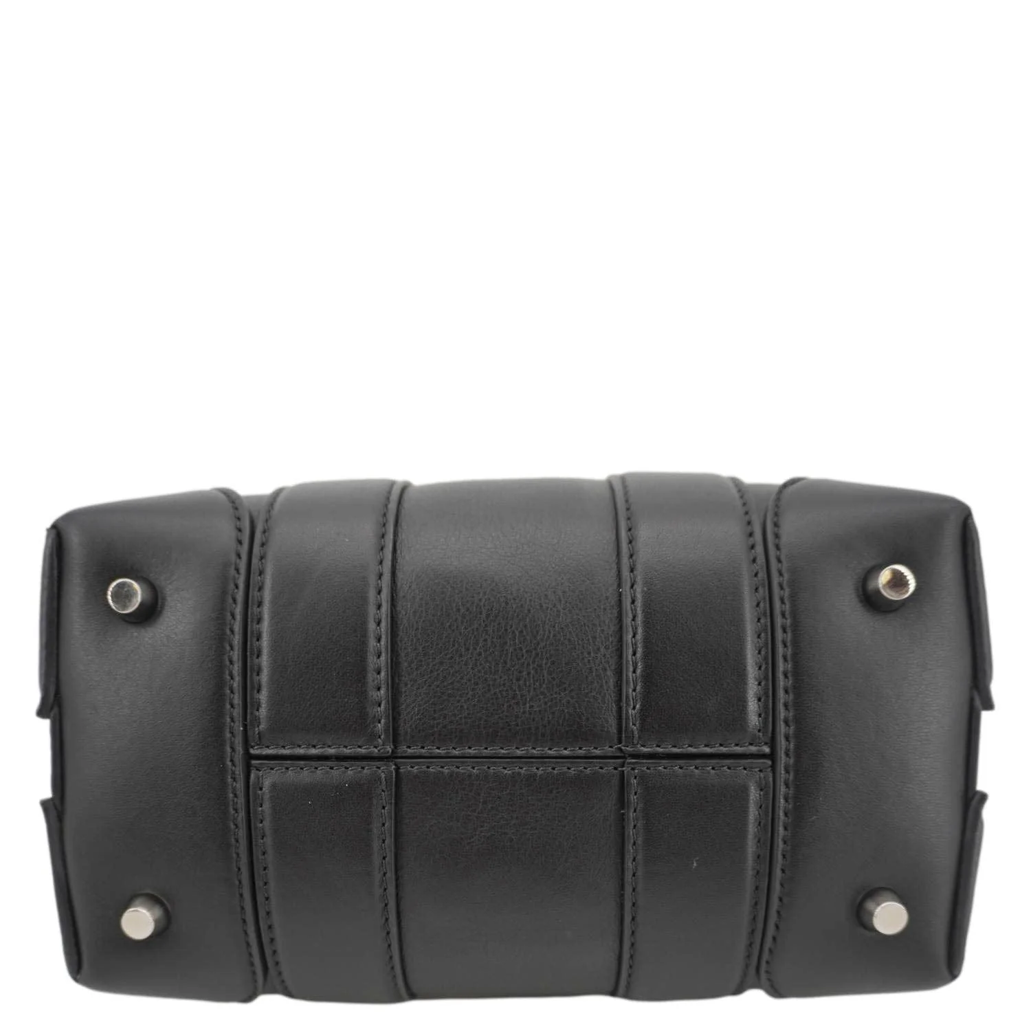 GIVENCHY Lucrezia Mini Calfskin Leather Duffle Bag Black - Image 10