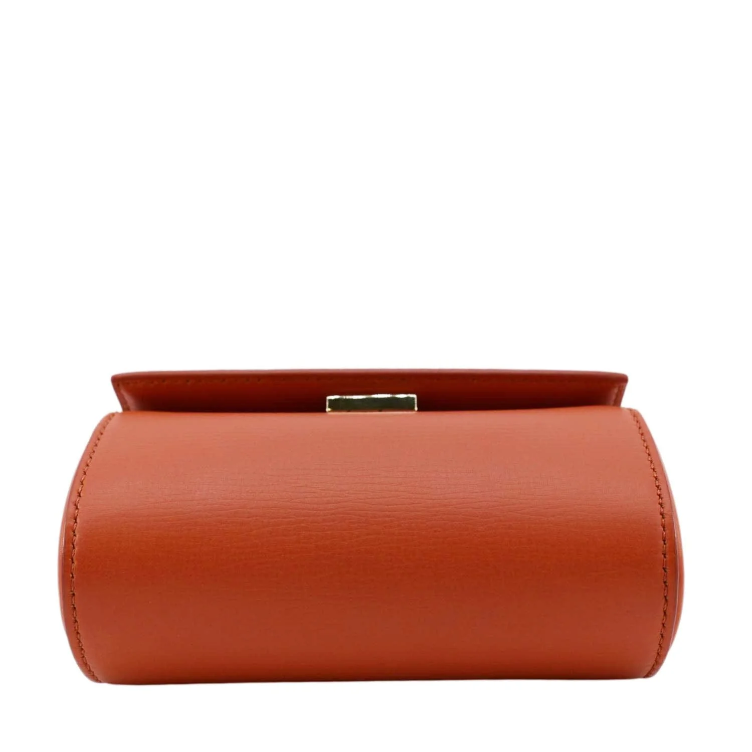 GIVENCHY Pandora Box Mini Leather Chain Shoulder Bag Orange - Image 12